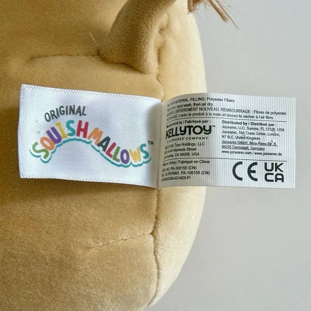 Original Squishmallow Kellytoy Plush Harry Potter Gryffindor Lion Mascot 7